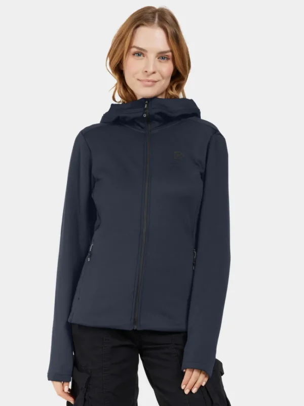 Didriksons Anneli Full-Zip> Fleecetröjor & Mellanlager