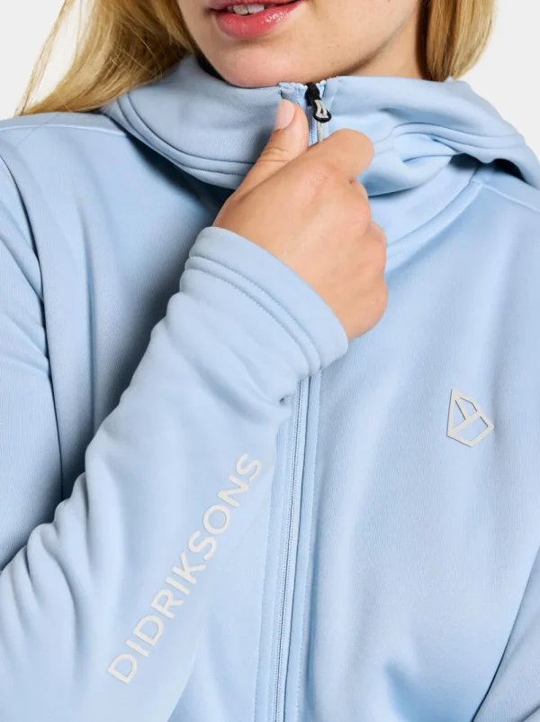 Didriksons Anneli Full-Zip> Fleecetröjor & Mellanlager