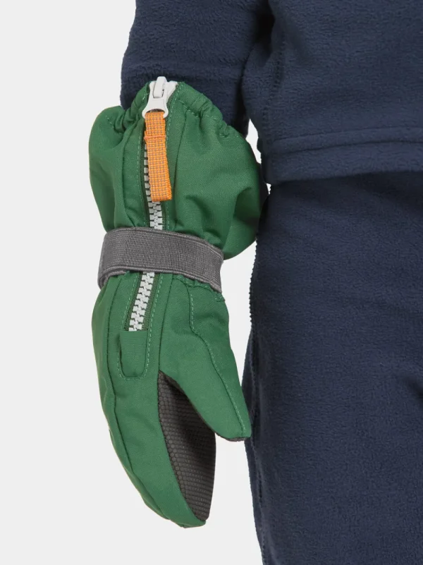 Didriksons Biggles Kids' Zip Mittens>Barn Handskar & Vantar