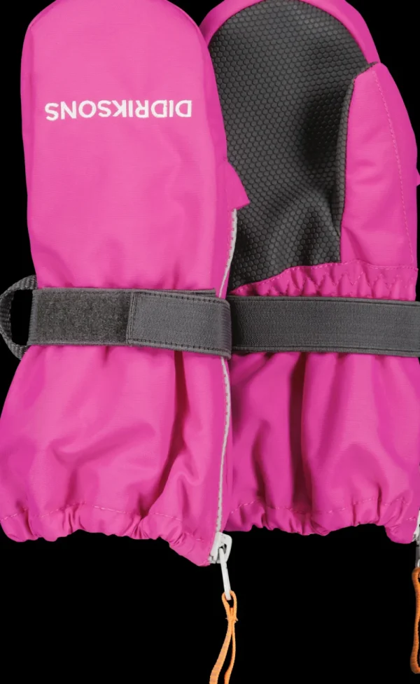 Didriksons Biggles Kids' Zip Mittens>Barn Handskar & Vantar