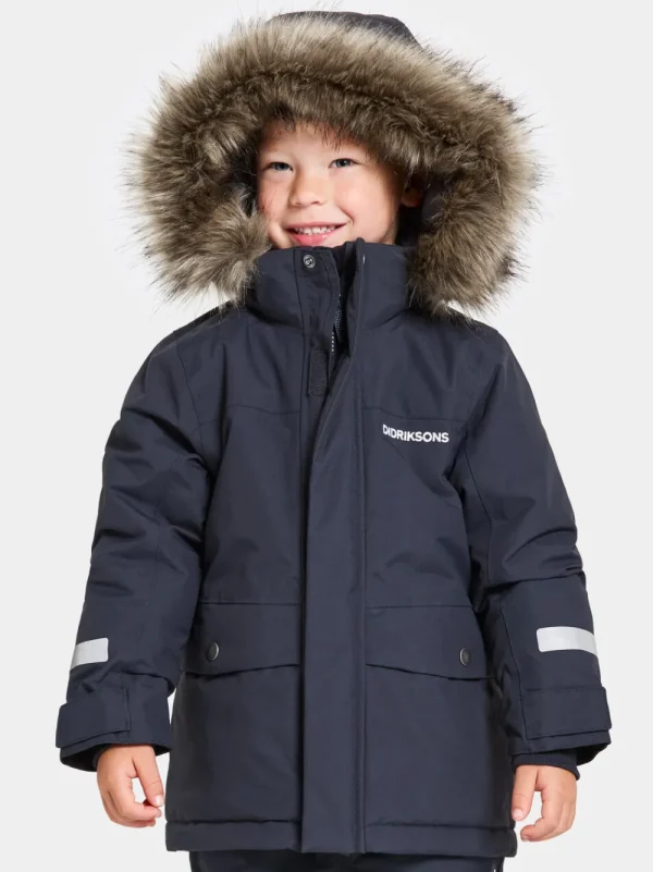 Didriksons Björnen Kids' Parka>Barn Höstjackor | Vinterjackor