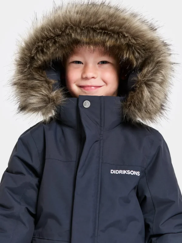 Didriksons Björnen Kids' Parka>Barn Höstjackor | Vinterjackor