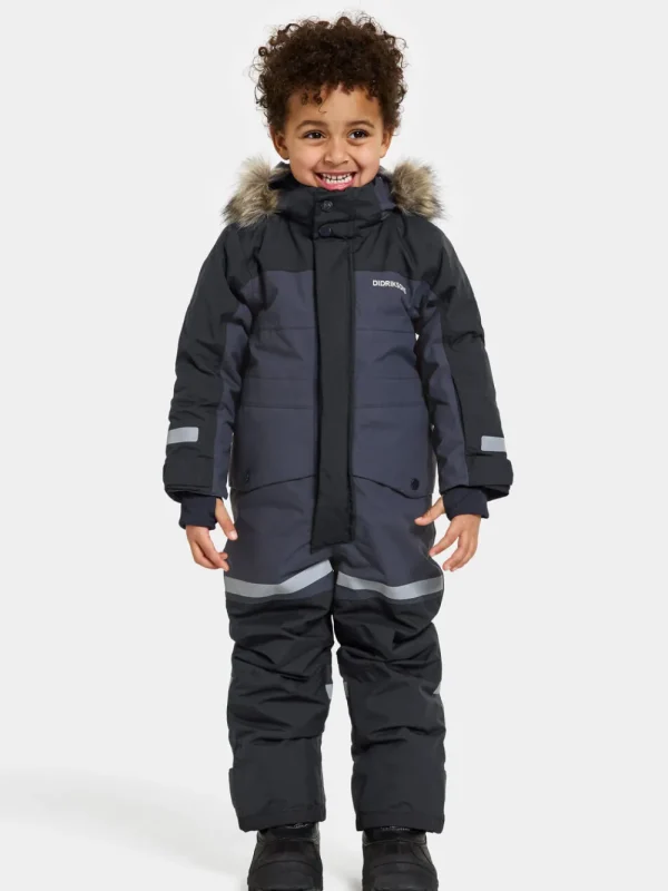Didriksons Bjärven Kids' Coverall>Barn Vinteroveraller