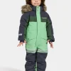 Didriksons Bjärven Kids' Coverall>Barn Vinteroveraller