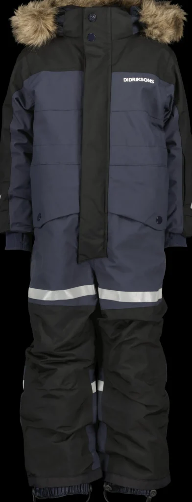 Didriksons Bjärven Kids' Coverall>Barn Vinteroveraller
