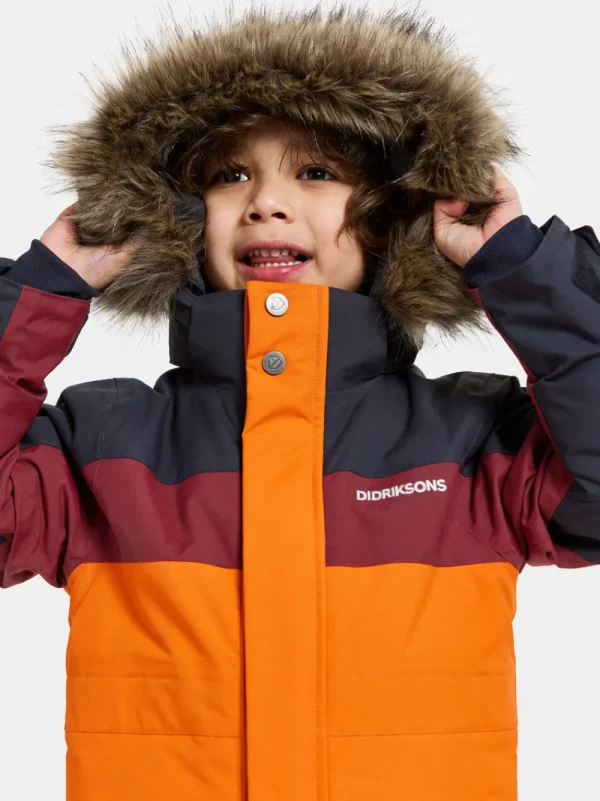 Didriksons Bjärven Kids' Coverall>Barn Vinteroveraller