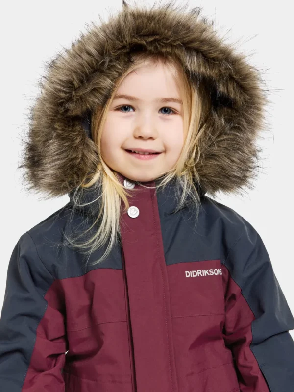 Didriksons Bjärven Kids' Coverall>Barn Vinteroveraller