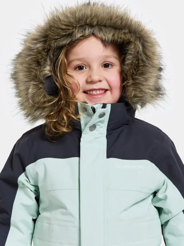 Didriksons Bjärven Kids' Coverall>Barn Vinteroveraller