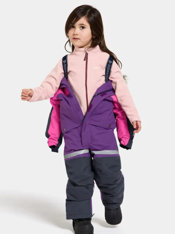 Didriksons Bjärven Kids' Coverall>Barn Vinteroveraller