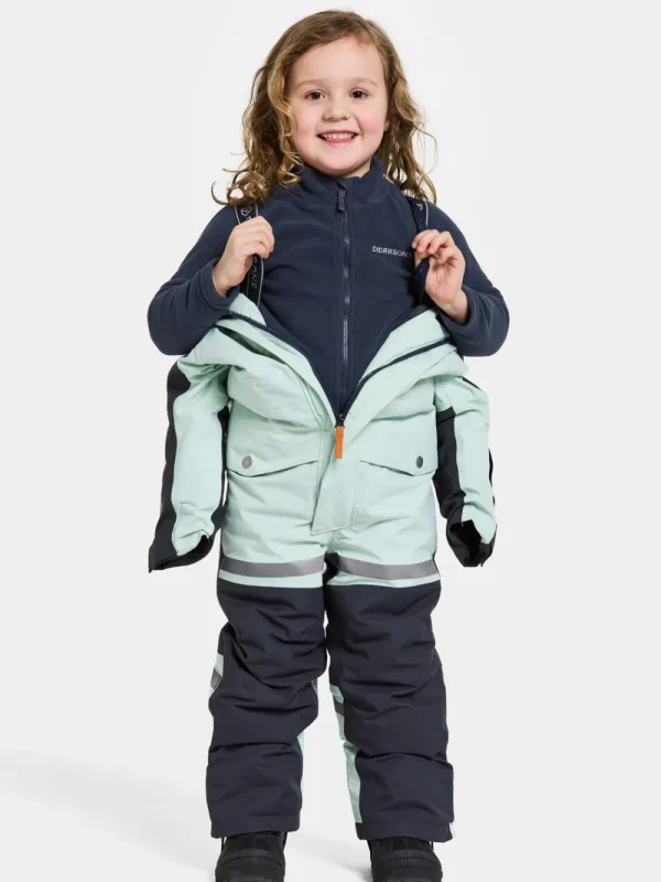 Didriksons Bjärven Kids' Coverall>Barn Vinteroveraller