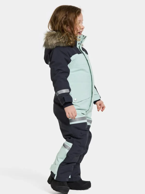 Didriksons Bjärven Kids' Coverall>Barn Vinteroveraller