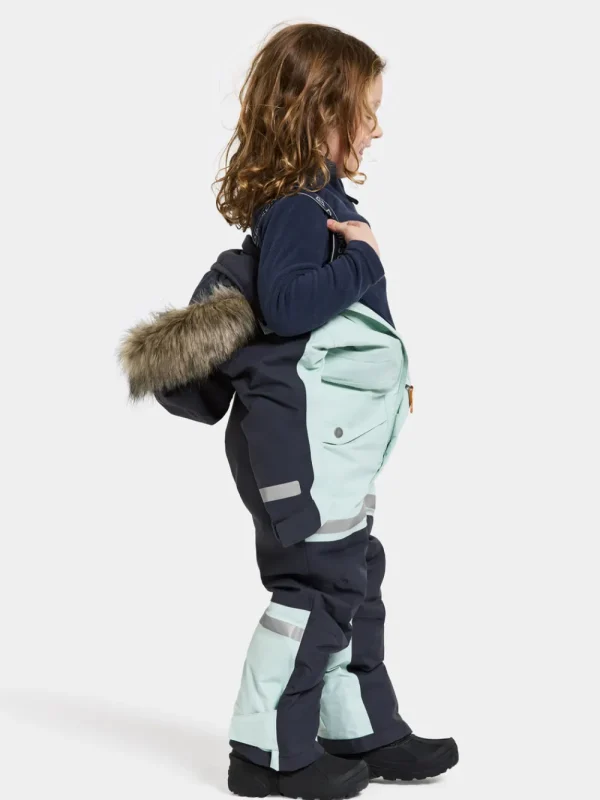 Didriksons Bjärven Kids' Coverall>Barn Vinteroveraller