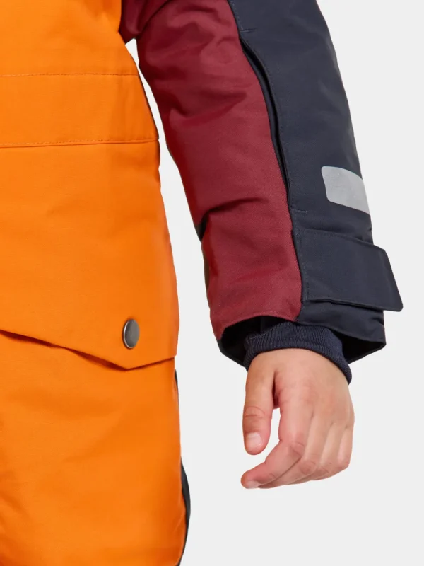 Didriksons Bjärven Kids' Coverall>Barn Vinteroveraller
