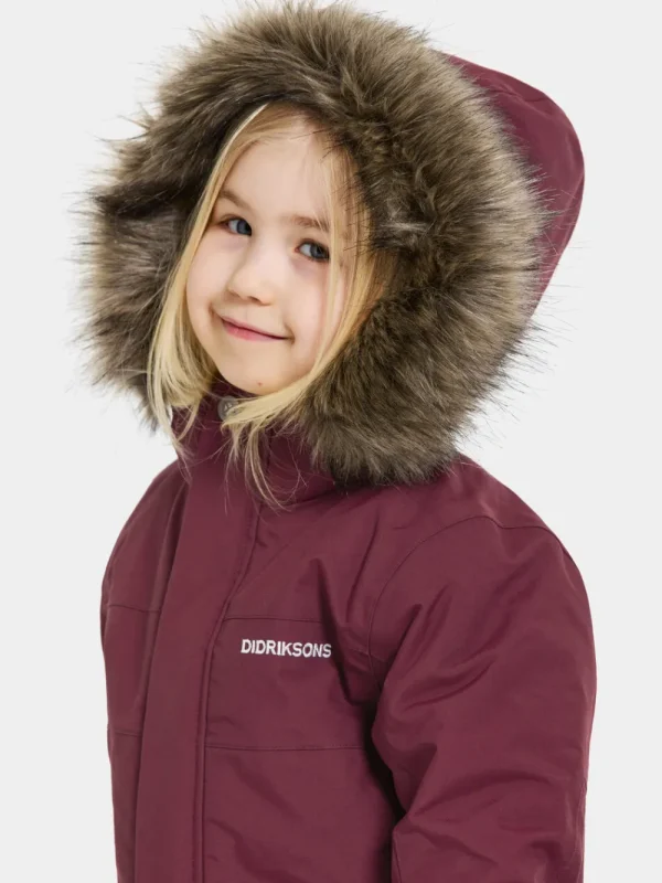 Didriksons Bjärven Kids' Parka>Barn Höstjackor | Vinterjackor