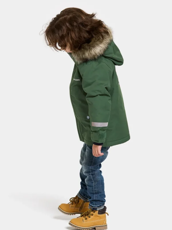 Didriksons Bjärven Kids' Parka>Barn Höstjackor | Vinterjackor