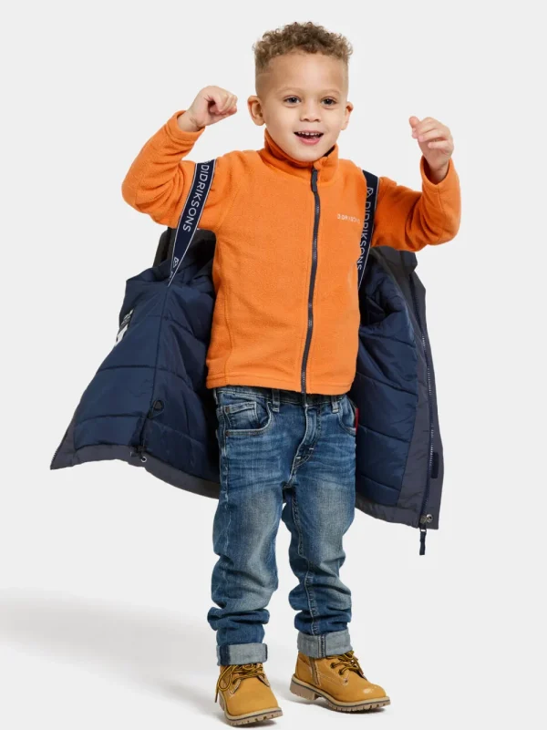 Didriksons Bjärven Kids' Parka>Barn Höstjackor | Vinterjackor