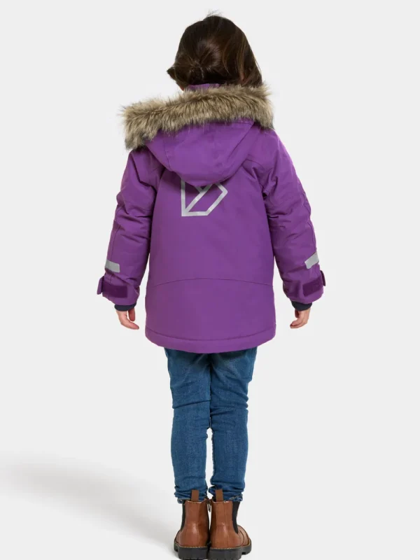 Didriksons Bjärven Kids' Parka>Barn Höstjackor | Vinterjackor