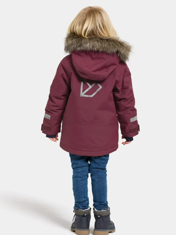 Didriksons Bjärven Kids' Parka>Barn Höstjackor | Vinterjackor