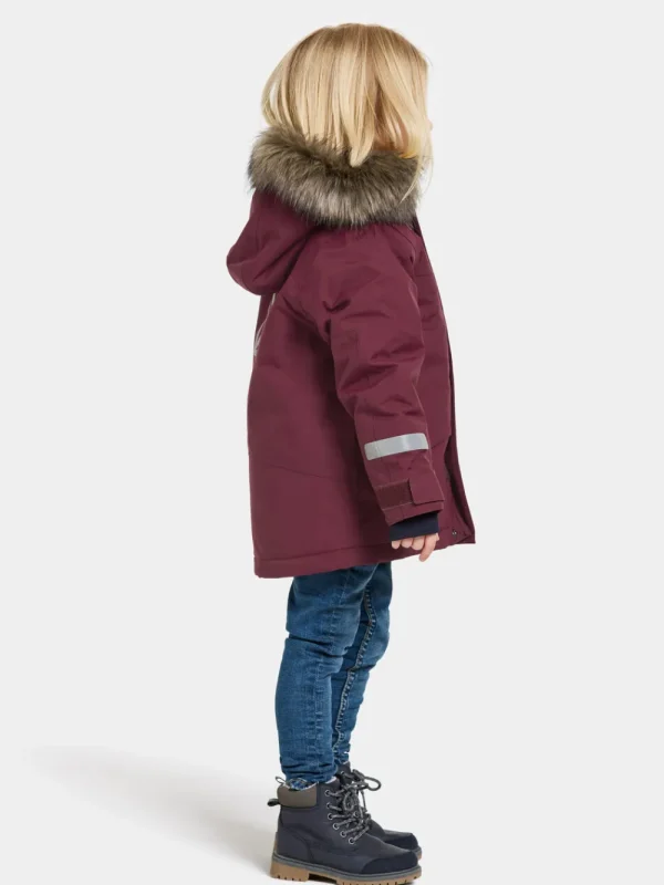 Didriksons Bjärven Kids' Parka>Barn Höstjackor | Vinterjackor