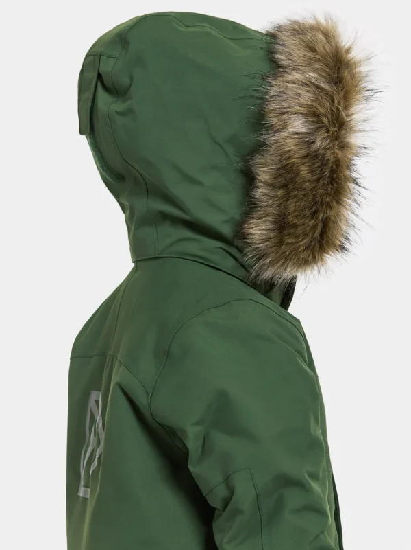 Didriksons Bjärven Kids' Parka>Barn Höstjackor | Vinterjackor