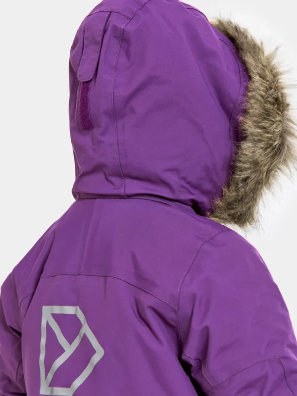 Didriksons Bjärven Kids' Parka>Barn Höstjackor | Vinterjackor