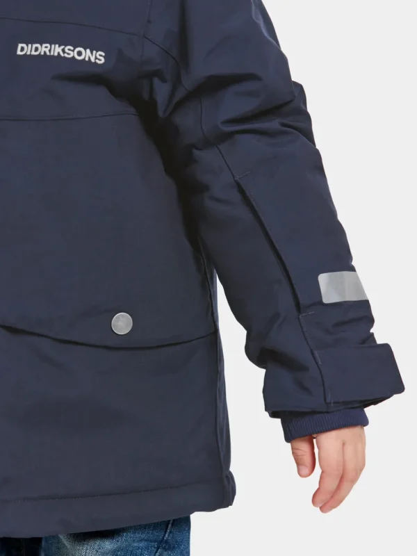 Didriksons Bjärven Kids' Parka>Barn Höstjackor | Vinterjackor
