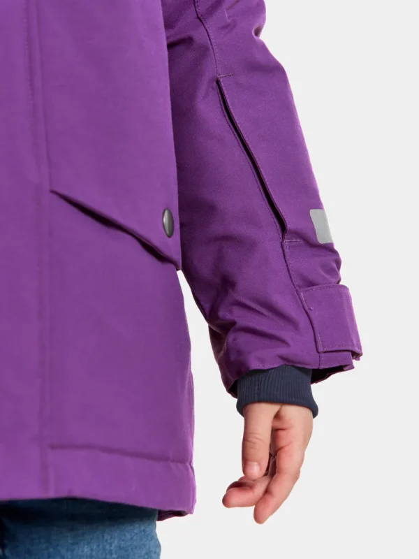 Didriksons Bjärven Kids' Parka>Barn Höstjackor | Vinterjackor