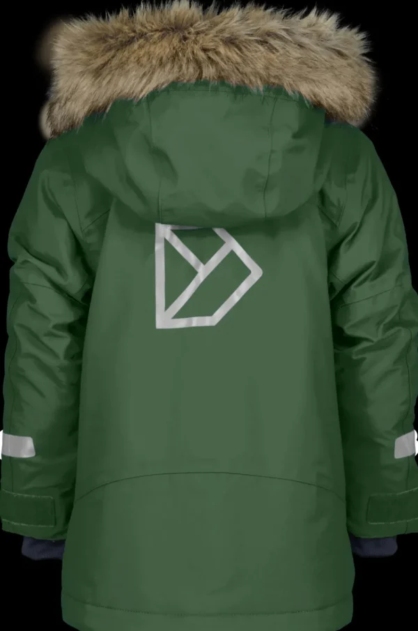Didriksons Bjärven Kids' Parka>Barn Höstjackor | Vinterjackor