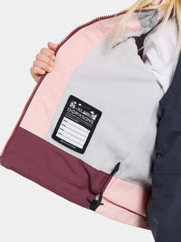 Didriksons Bladet Kids' Jacket>Barn Höstjackor | Vinterjackor