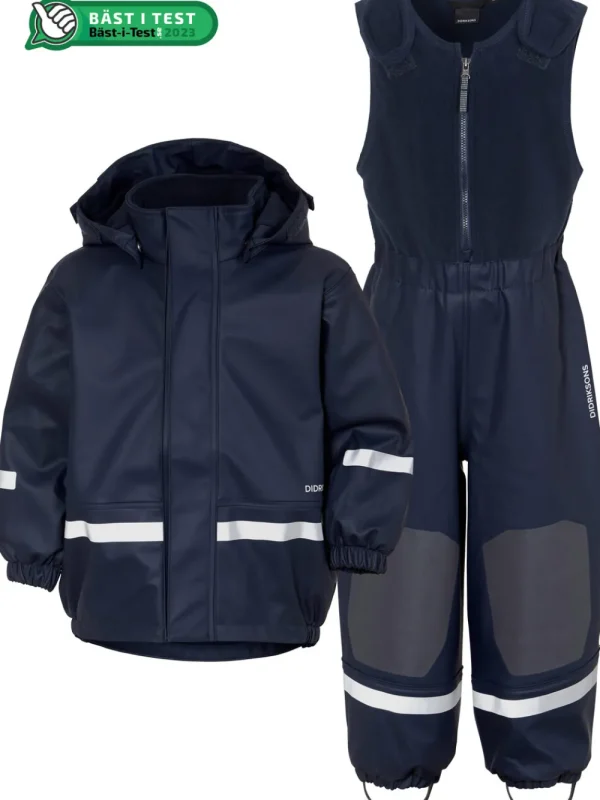 Didriksons Boardman Kids' Set Galon®>Barn Fodrade Regnställ