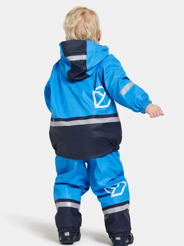 Didriksons Boardman Kids' Set Galon®>Barn Fodrade Regnställ