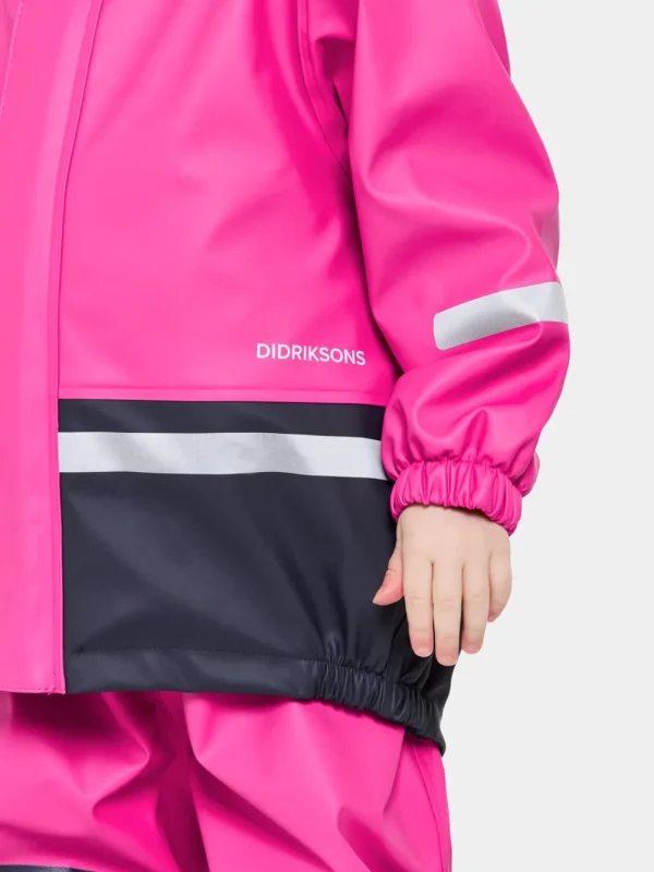 Didriksons Boardman Kids' Set Galon®>Barn Fodrade Regnställ