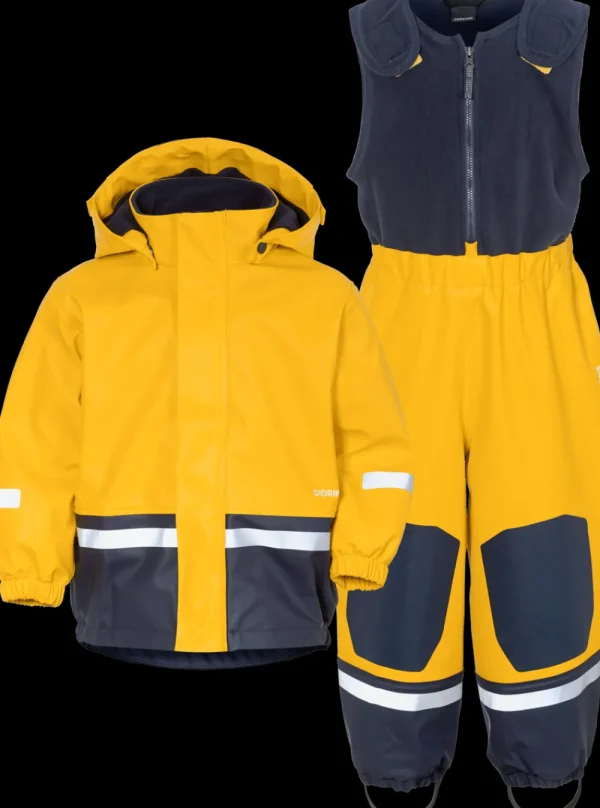 Didriksons Boardman Kids' Set Galon®>Barn Fodrade Regnställ