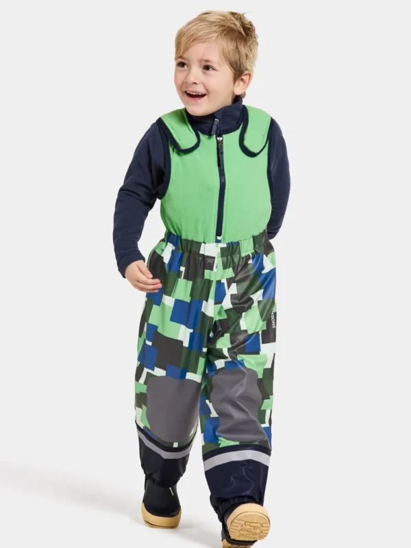 Didriksons Boardman Printed Kids' Set>Barn Fodrade Regnställ