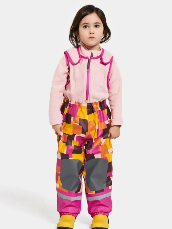 Didriksons Boardman Printed Kids' Set>Barn Fodrade Regnställ
