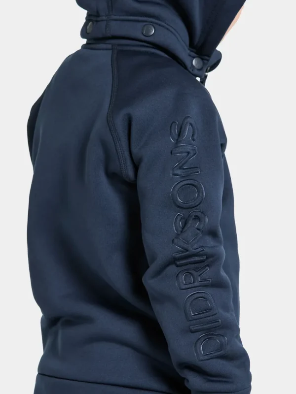 Didriksons Corin Kids' Full-Zip>Barn Softshelljackor | Fleecetröjor & Mellanlager