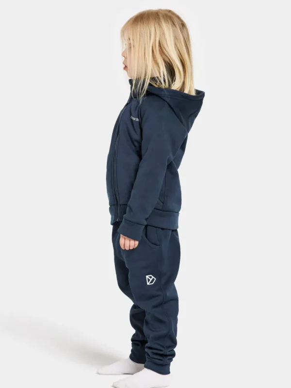 Didriksons Corin Kids' Full-Zip>Barn Softshelljackor | Fleecetröjor & Mellanlager