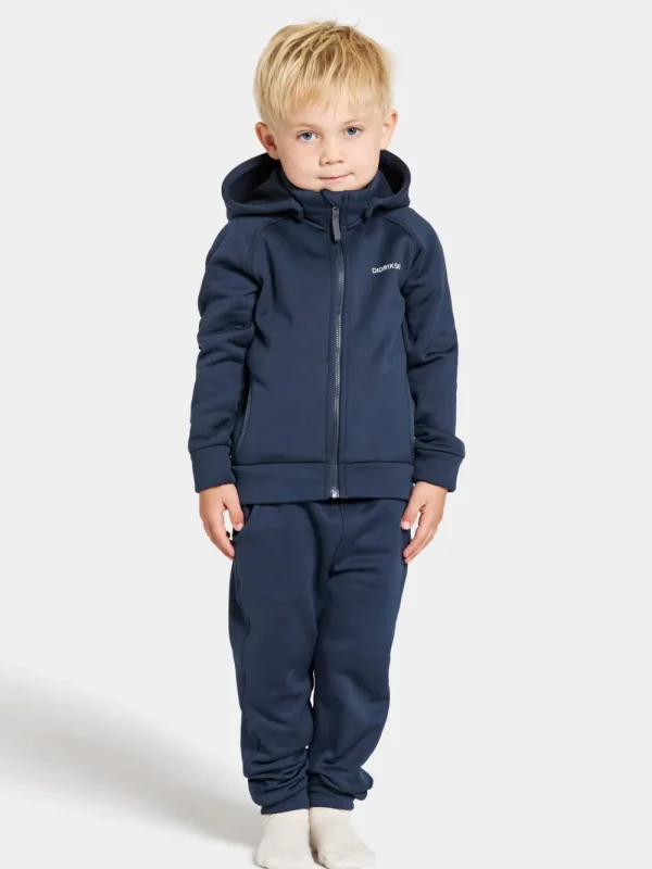 Didriksons Corin Kids' Full-Zip>Barn Softshelljackor | Fleecetröjor & Mellanlager