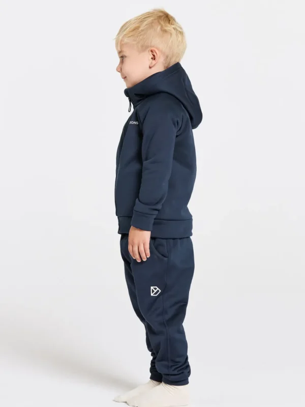 Didriksons Corin Kids' Full-Zip>Barn Softshelljackor | Fleecetröjor & Mellanlager