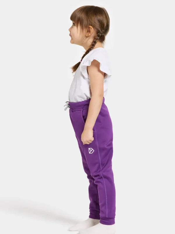 Didriksons Corin Kids' Pants>Barn Mjukisbyxor | Fleecebyxor