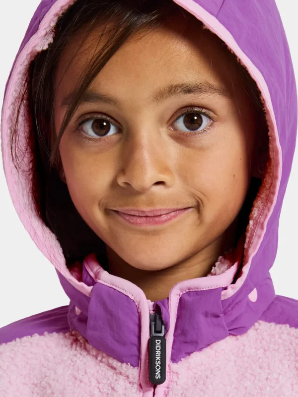 Didriksons Exa Kids' Full Zip>Barn Tröjor & T-Shirts | Överdelar