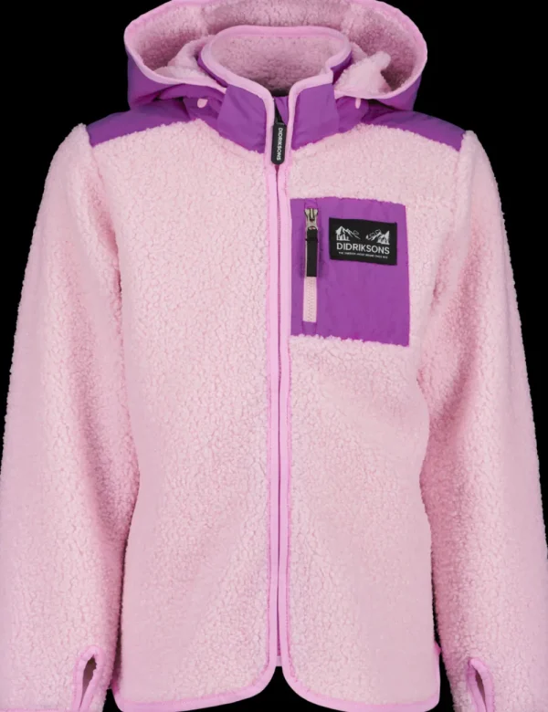 Didriksons Exa Kids' Full Zip>Barn Tröjor & T-Shirts | Överdelar