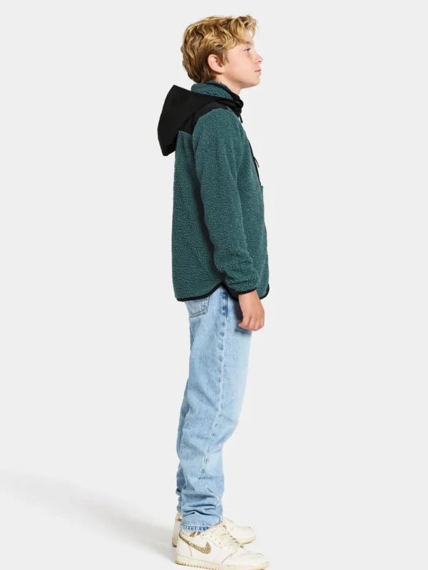 Didriksons Exa Kids' Full-Zip>Barn Tröjor & T-Shirts | Överdelar