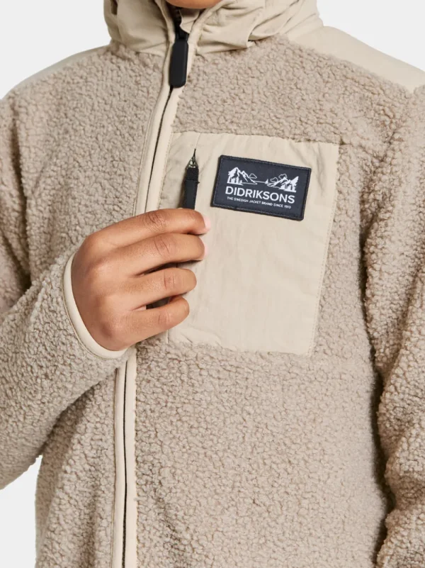 Didriksons Exa Kids' Full-Zip>Barn Tröjor & T-Shirts | Överdelar