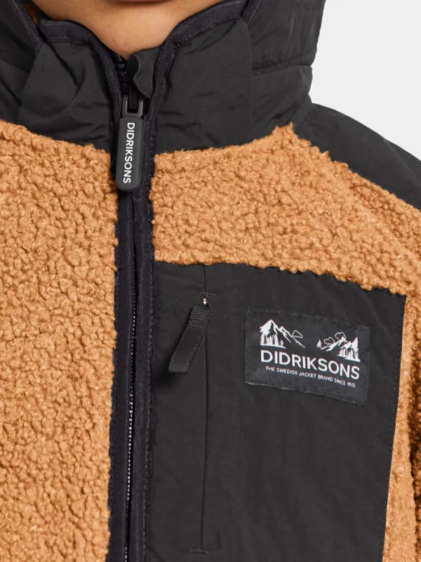 Didriksons Exa Kids' Full-Zip>Barn Höstjackor | Vinterjackor