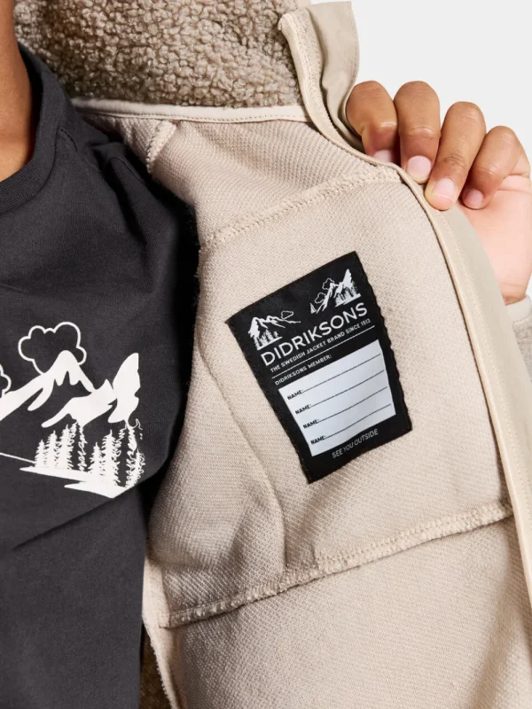 Didriksons Exa Kids' Full-Zip>Barn Tröjor & T-Shirts | Överdelar