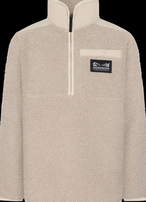 Didriksons Exa Kids' Half Zip>Barn Fleecetröjor & Mellanlager | Fleecejackor & Fleecetröjor