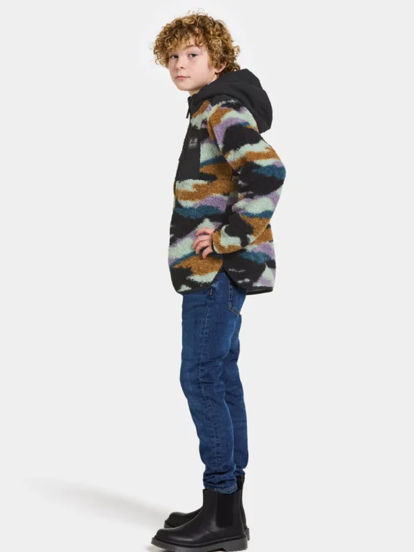 Didriksons Exa Printed Kids' Full-Zip>Barn Höstjackor | Vinterjackor