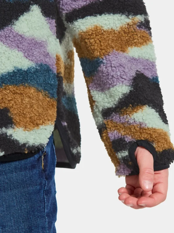 Didriksons Exa Printed Kids' Full-Zip>Barn Höstjackor | Vinterjackor