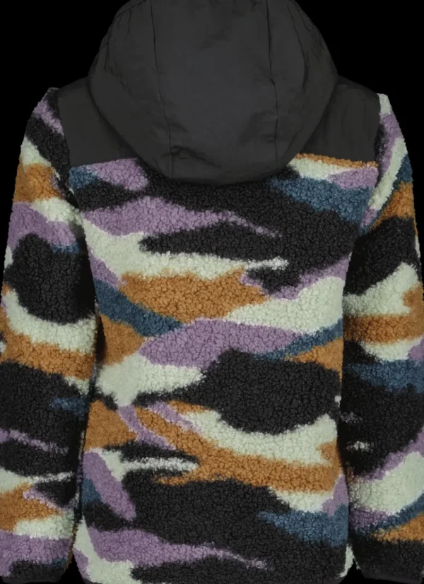 Didriksons Exa Printed Kids' Full-Zip>Barn Höstjackor | Vinterjackor